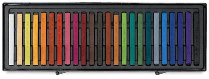 Conte Crayon Set - 24 Assorted Colour