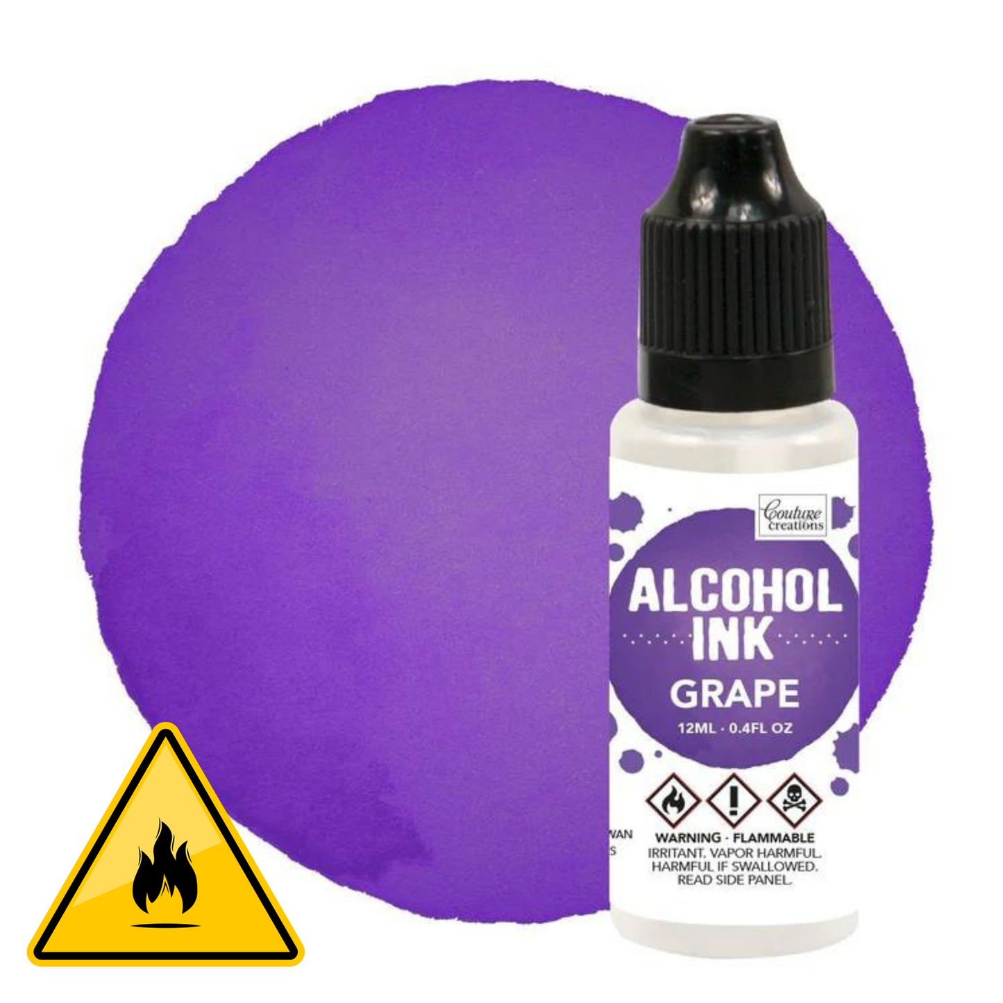 Couture Creations Alcohol Ink Standard Colours 12ml Grape