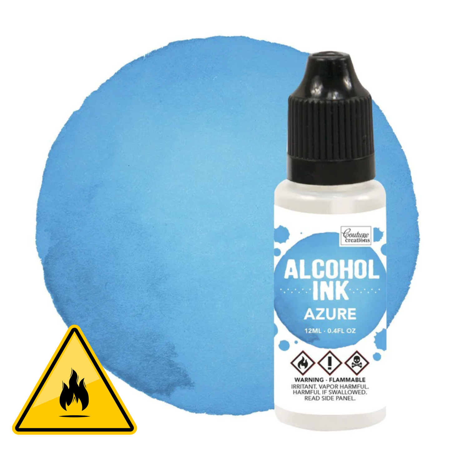 Couture Creations Alcohol Ink Standard Colours 12ml Azure Blue