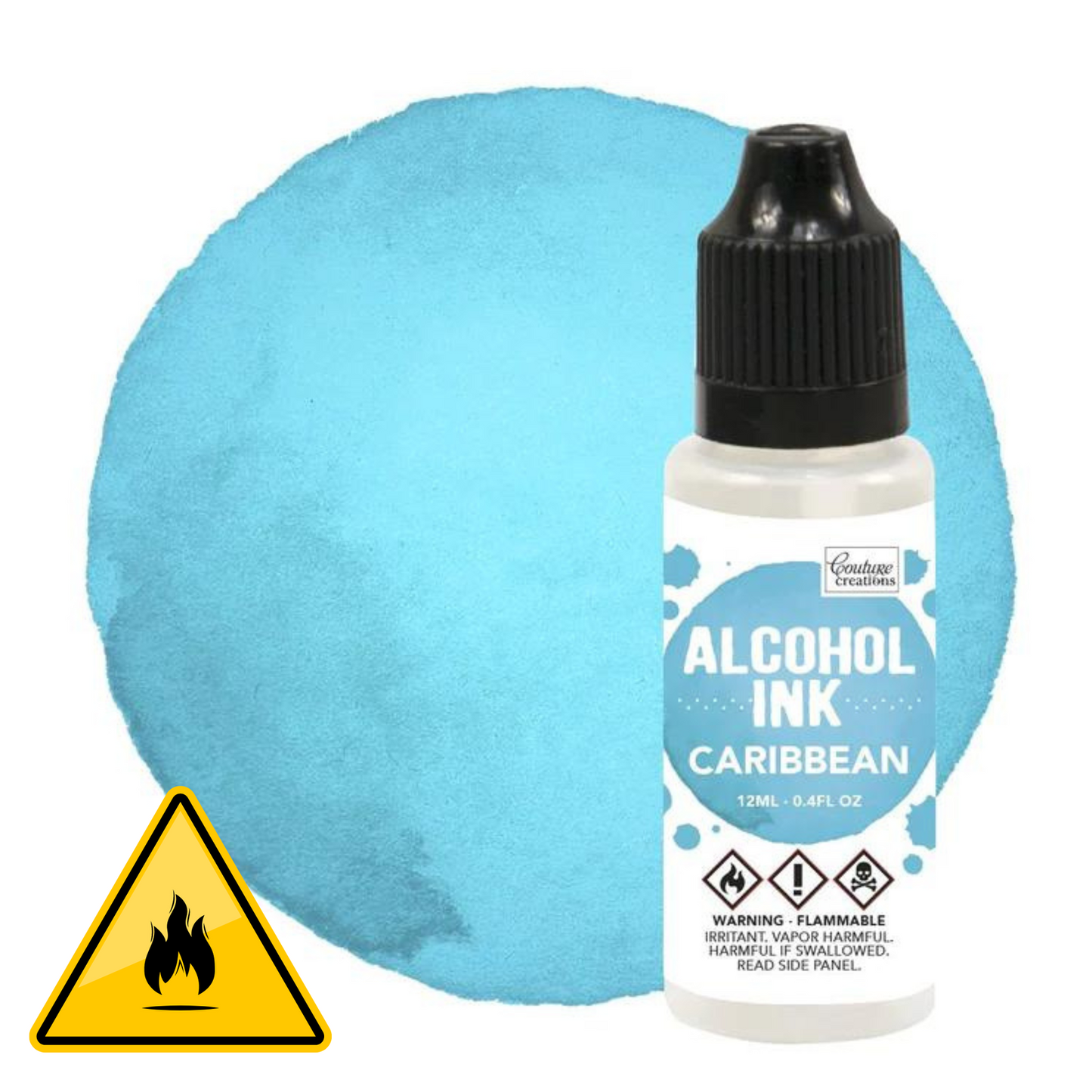 Couture Creations Alcohol Ink Standard Colours 12ml Caribbean