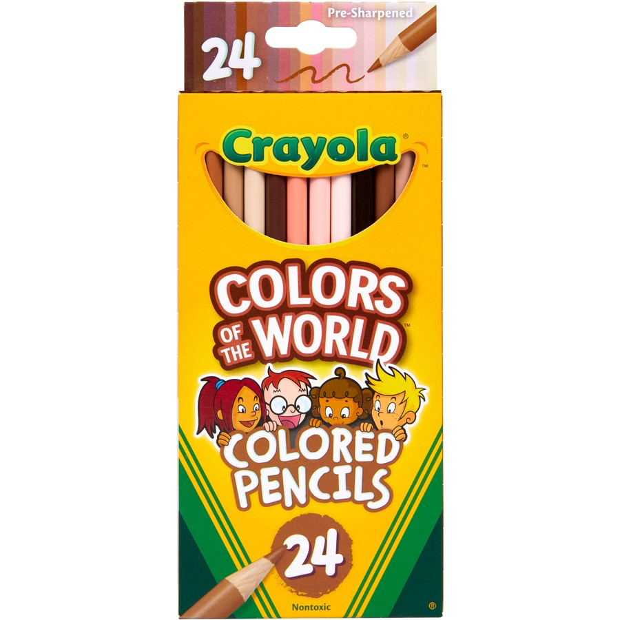 Crayola Colours of the World Pencils 24pce