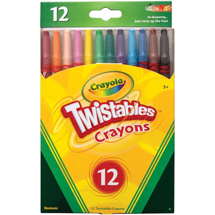 Crayola Twistables Crayons 12pce