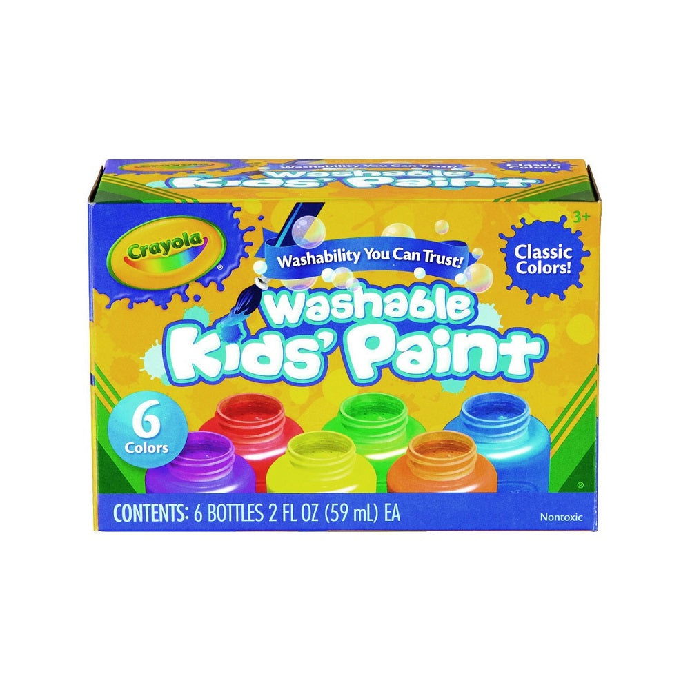 Crayola Washable Paint Classic set of 6