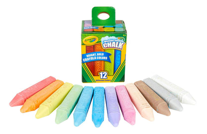 Crayola Washable Sidewalk Chalk 12 piece