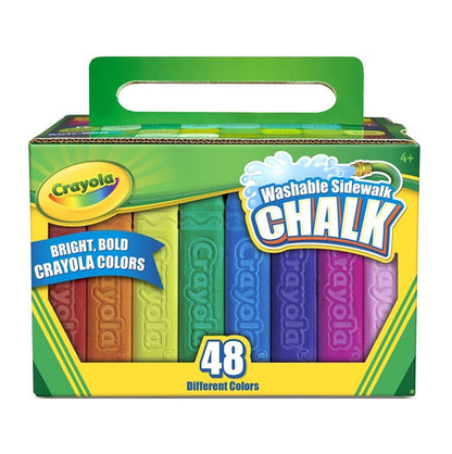 Crayola Washable Sidewalk Chalk 48 piece