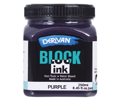 DERIVAN BLOCK INK 250ml Purple