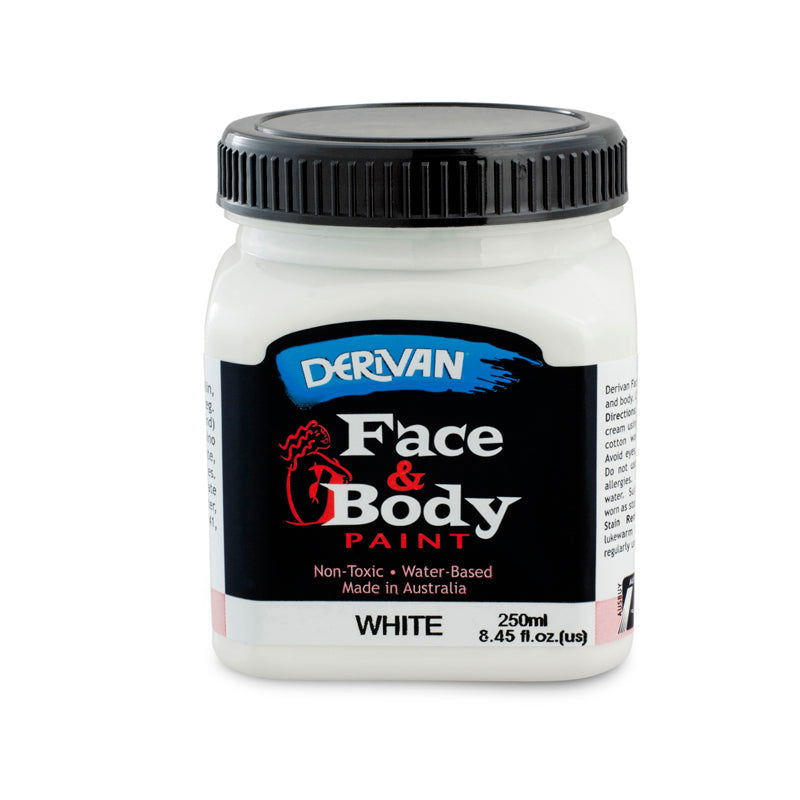 DERIVAN FACE PAINT 250ml White