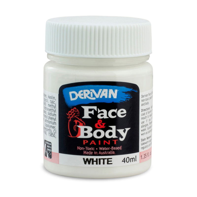 DERIVAN FACE PAINT 40ml White