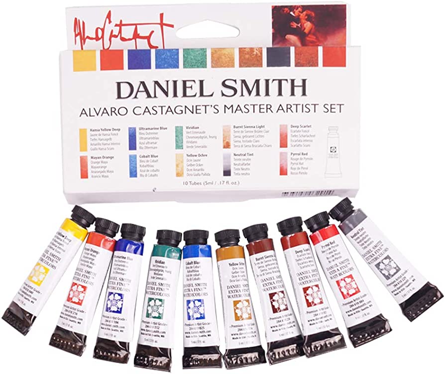 Daniel Smith Watercolour Artist Set - Alvaro Castagnet 10 x 5ml