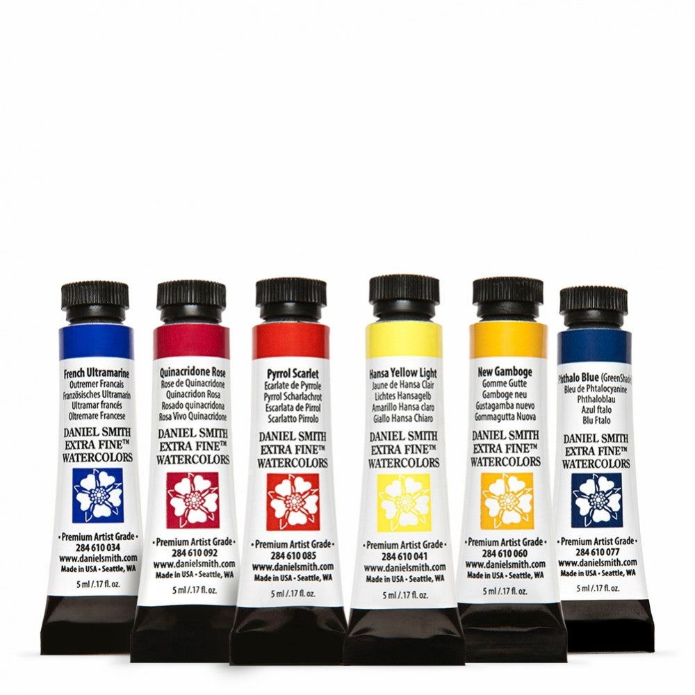 Daniel Smith Watercolour Artist Set - Essentials 6 x 5ml