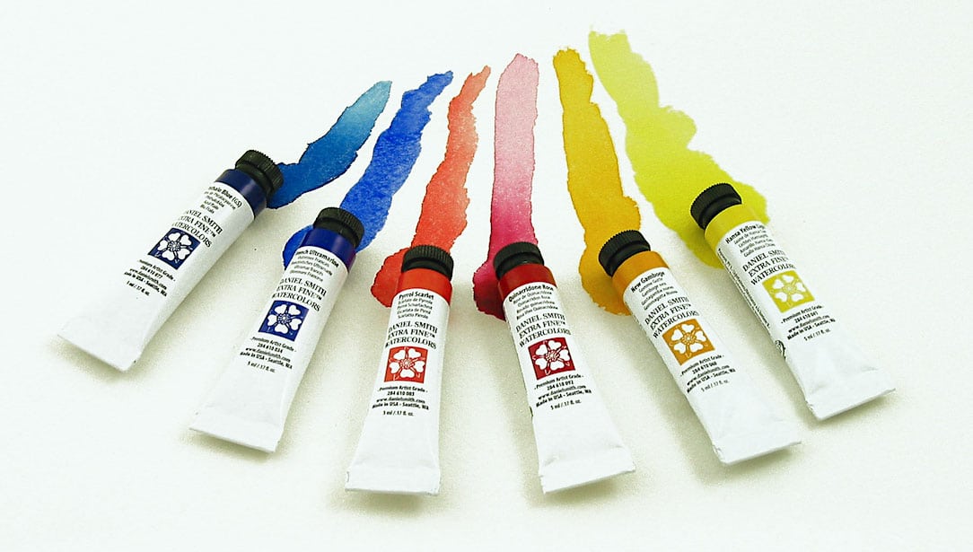 Daniel Smith Watercolour Artist Set - Essentials 6 x 5ml