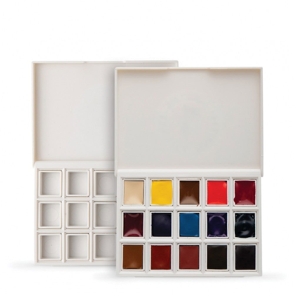 Daniel Smith Watercolour Half Pan Set of 15 - Ultimate Mixing