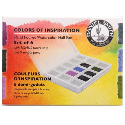 Daniel Smith Watercolour Half Pan Set of 6 - Inspiration