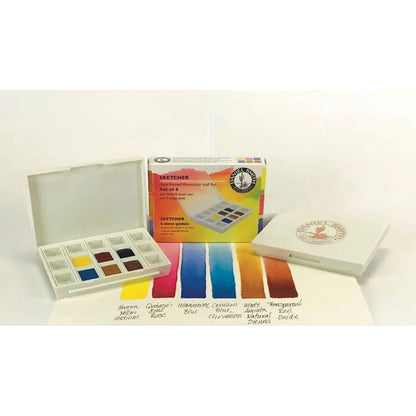 Daniel Smith Watercolour Half Pan Set of 6 - Sketcher