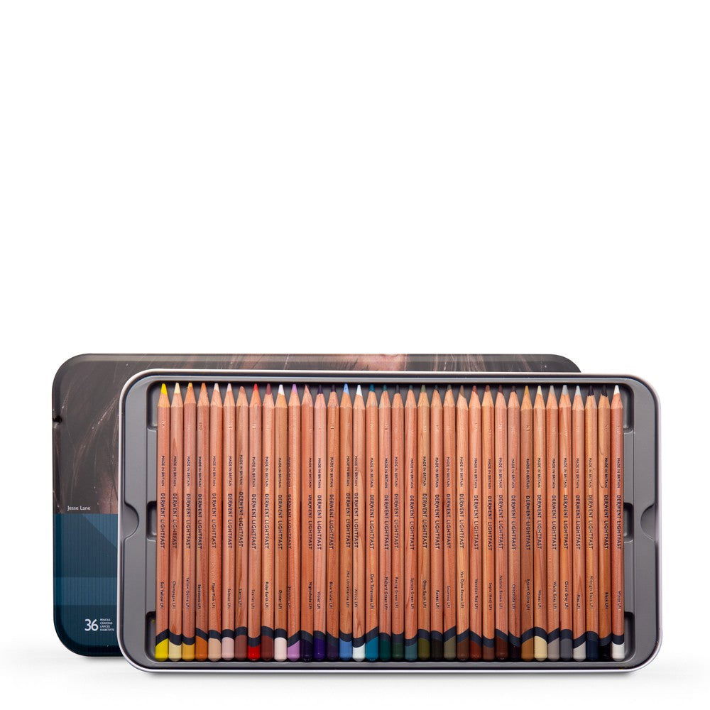 Derwent Lightfast Pencils Tin of 36