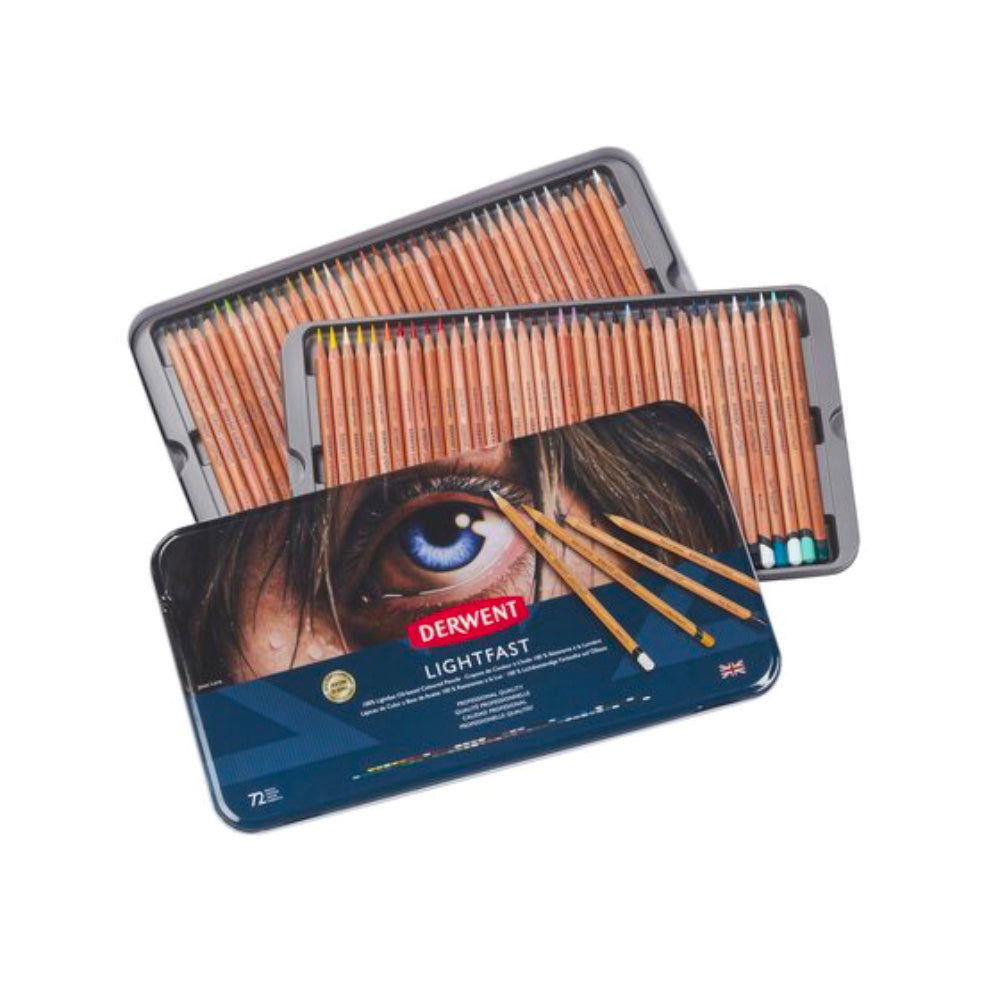 Derwent Lightfast Pencils Tin of 72