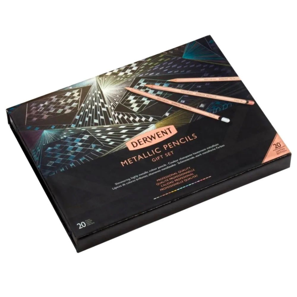 Derwent Metallic Pencils 20th Anniversary Set of 20