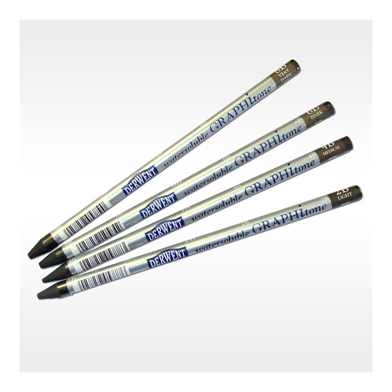 Derwent Watersoluble Graphitone Stick Very Dark Wash 8B