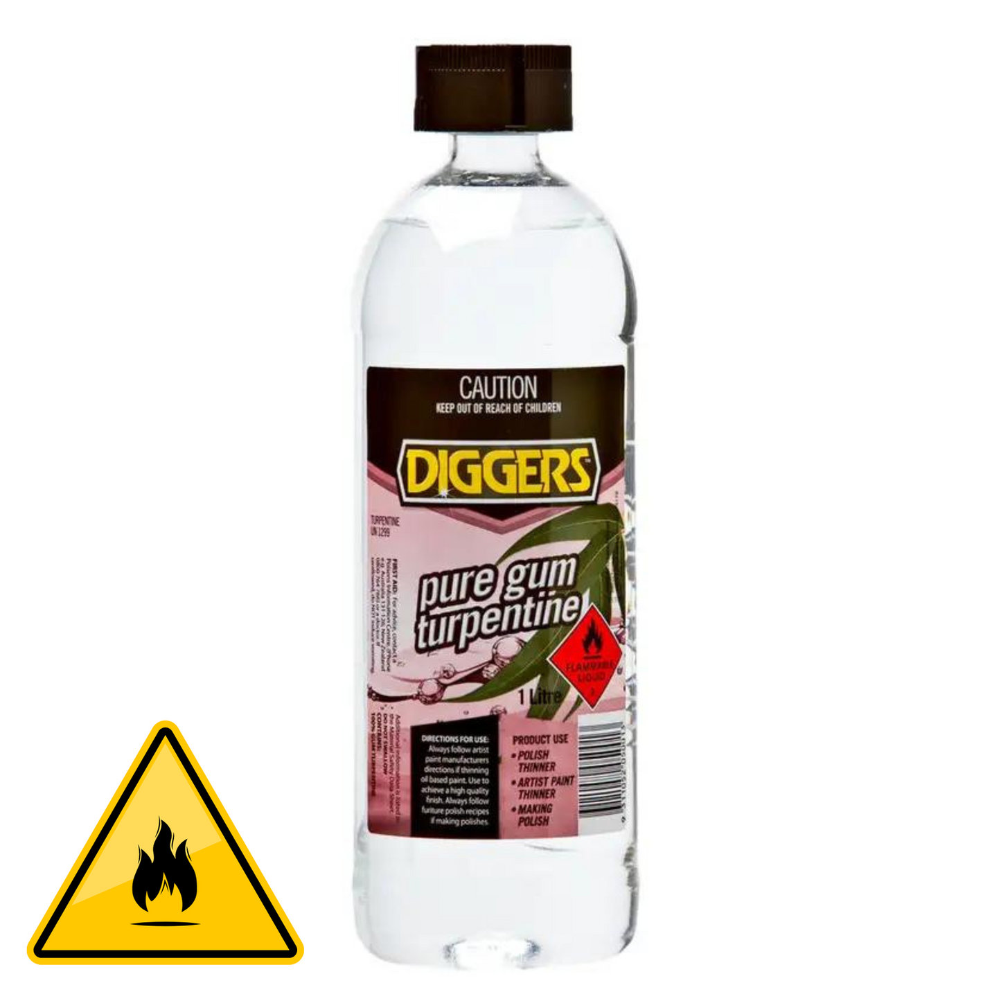 Diggers Pure Gum Turps 1 L