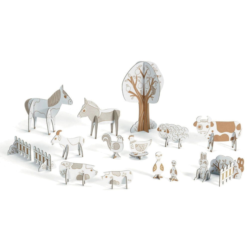 Djeco Cut Out - Farm