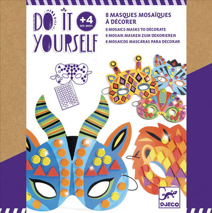 Djeco Do It Yourself - Jungle Animal Masks