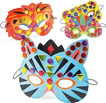 Djeco Do It Yourself - Jungle Animal Masks