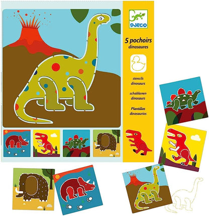 Djeco Stencils - Dinosaurs