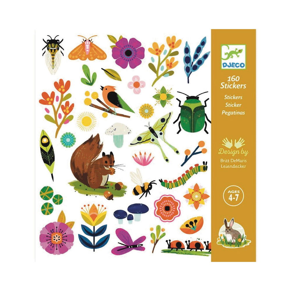 Djeco Stickers - Garden