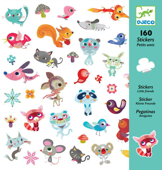 Djeco Stickers - Little Friends