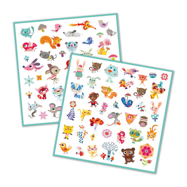 Djeco Stickers - Little Friends