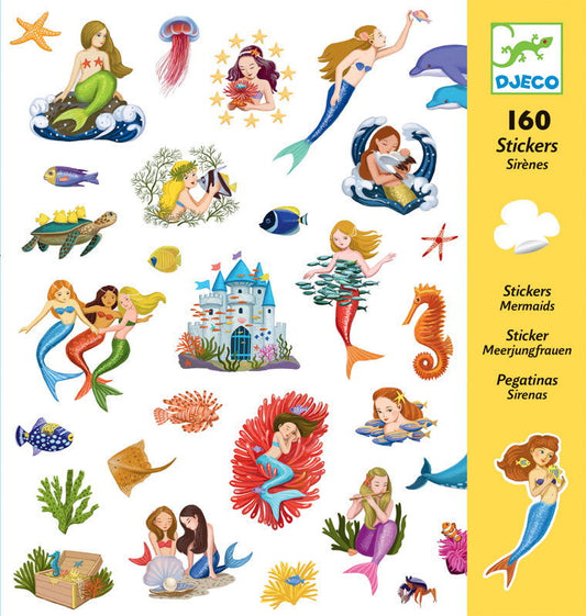 Djeco Stickers - Mermaids