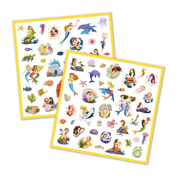 Djeco Stickers - Mermaids