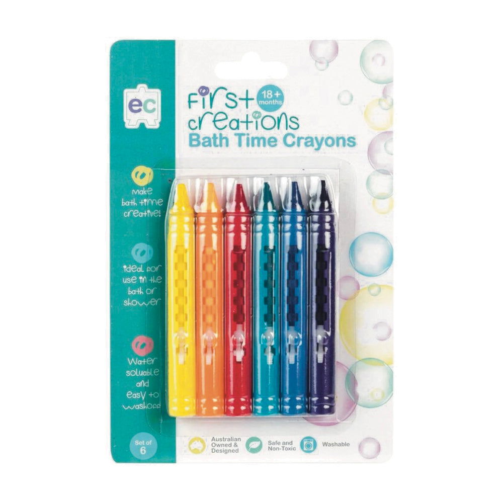 EC First Creations Bath Crayons Set of 6