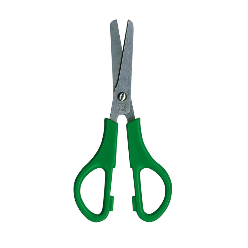 EC STUDENT LEFT HAND SCISSORS 130mm GREEN