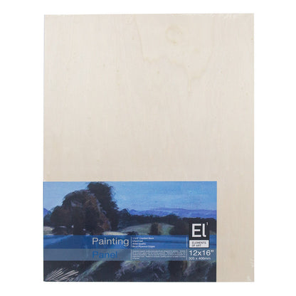 ELEMENTS OF ART Wood Painting Panel 45mm 12x16in