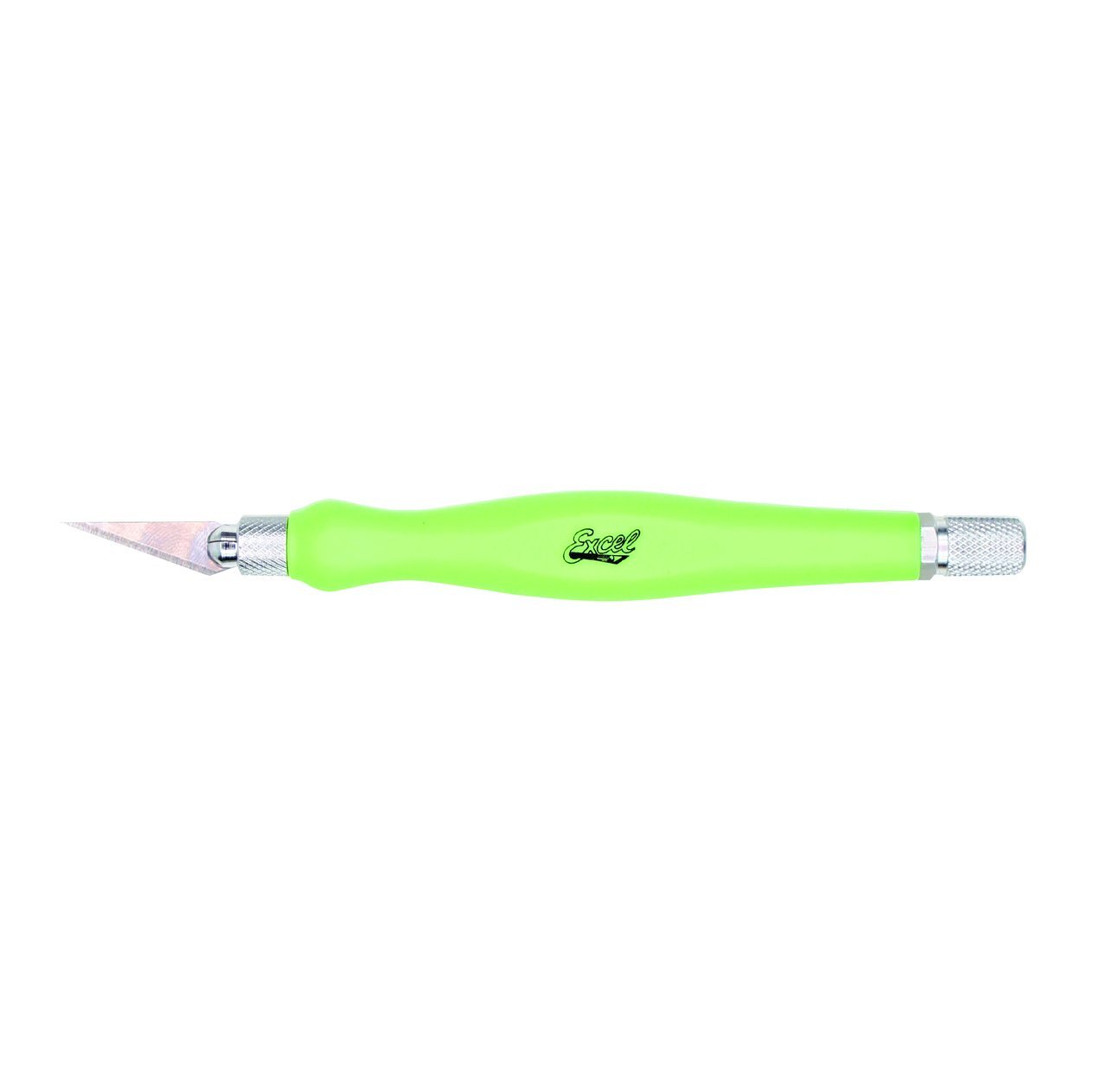 EXCEL No.27 Green Cushion Grip Craft Knife