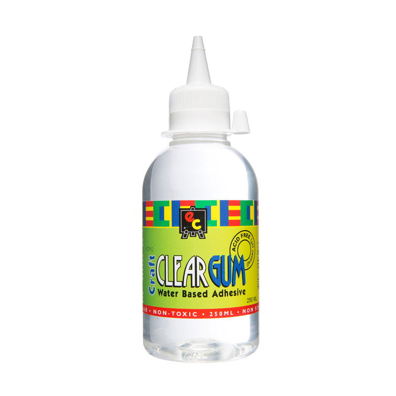 Educational Colours CLEAR CRAFT GUM 250ml