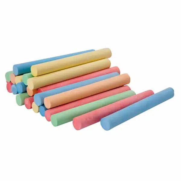 Educational Colours COLOURED CHALK DUSTLESS Box of 100