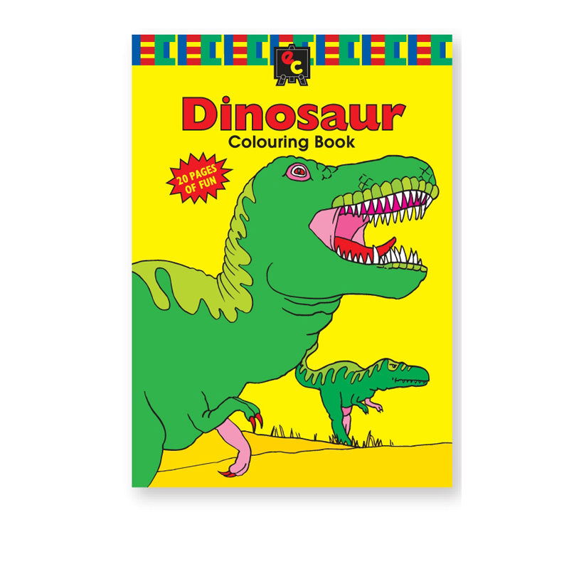 Educational Colours COLOURING BOOK Dinosaur