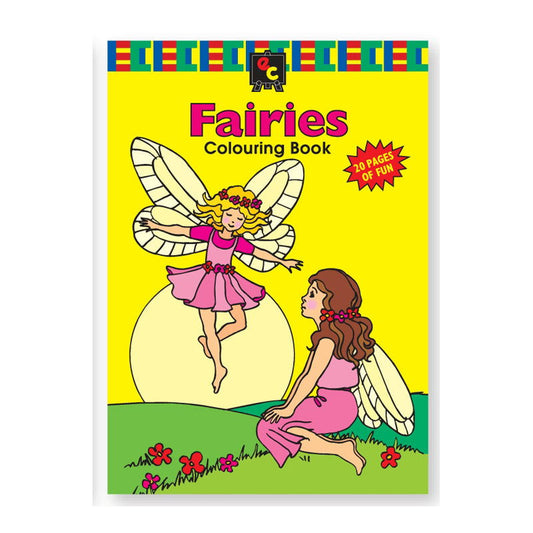 Educational Colours COLOURING BOOK Fairies