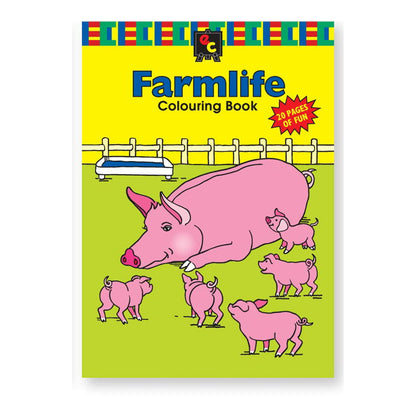 Educational Colours COLOURING BOOK Farmlife