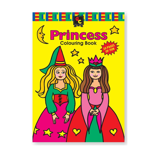 Educational Colours COLOURING BOOK Princess