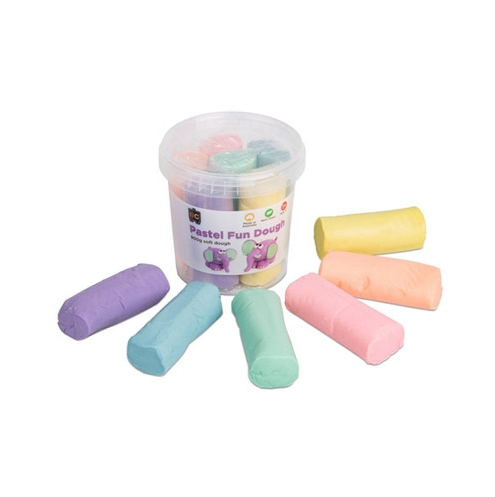 Educational Colours Fun Dough 900g - Pastel Colours