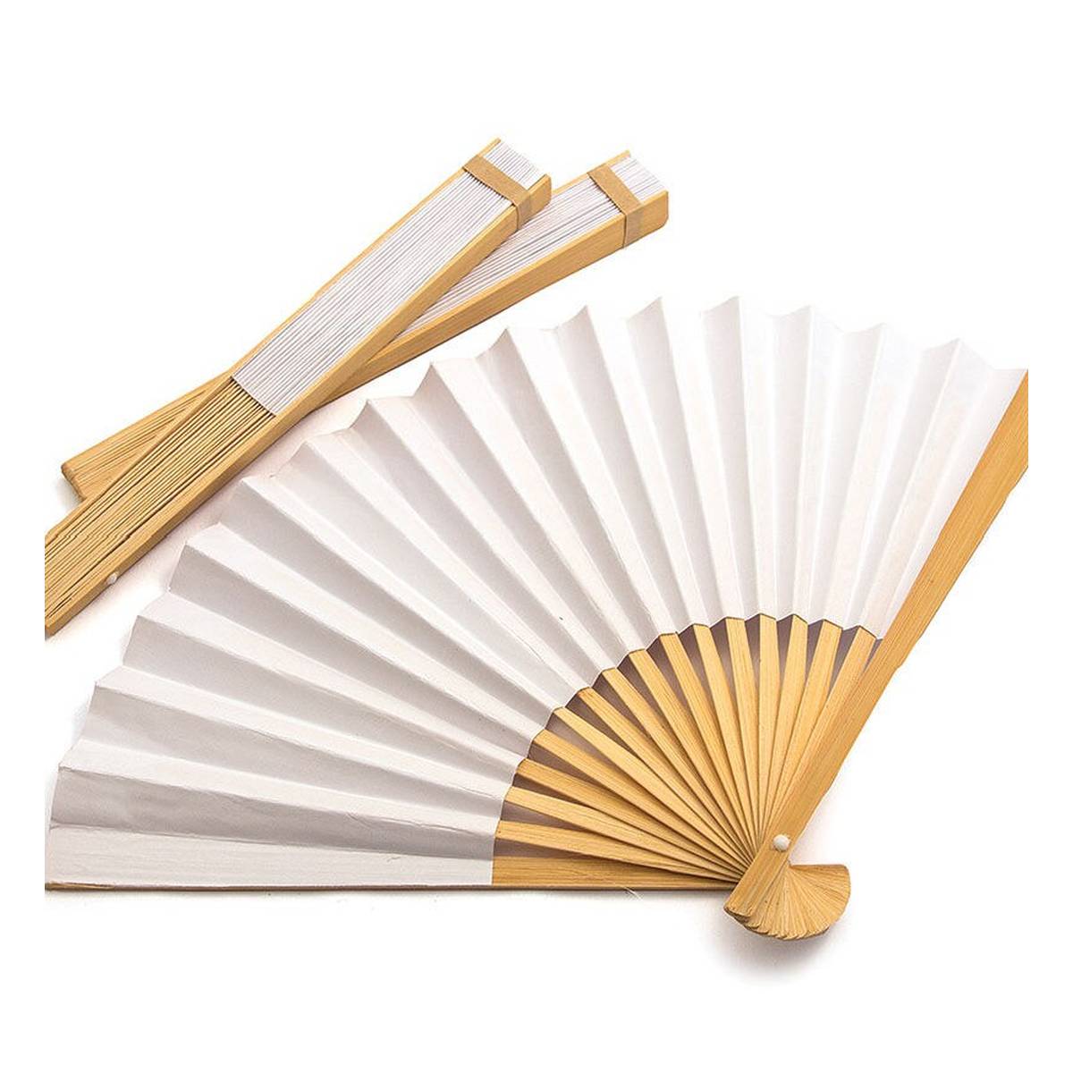 Educational Colours PAPER FAN 255mm - each