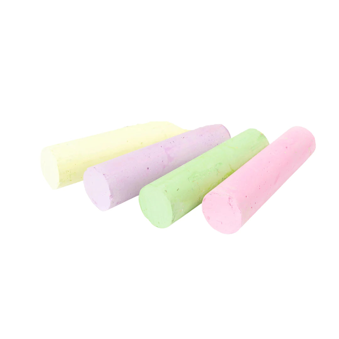 Educational Colours SIDEWALK CHALK FLUORO Pack of 4