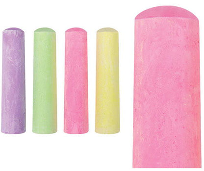 Educational Colours SIDEWALK CHALK FLUORO Pack of 4