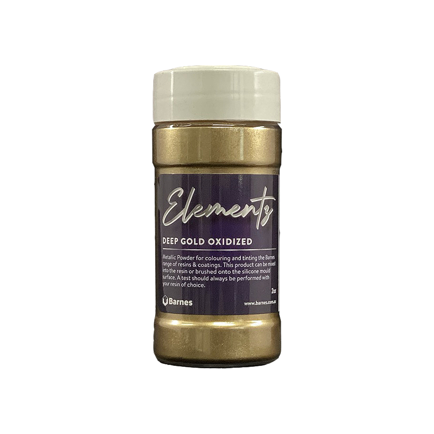 Elements Metallic Powder Pigment 2oz Deep Gold Oxidized