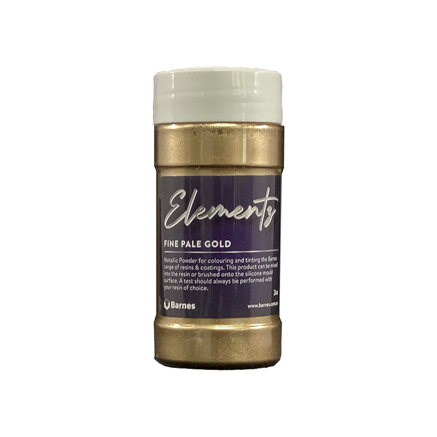 Elements Metallic Powder Pigment 2oz Fine Pale Gold