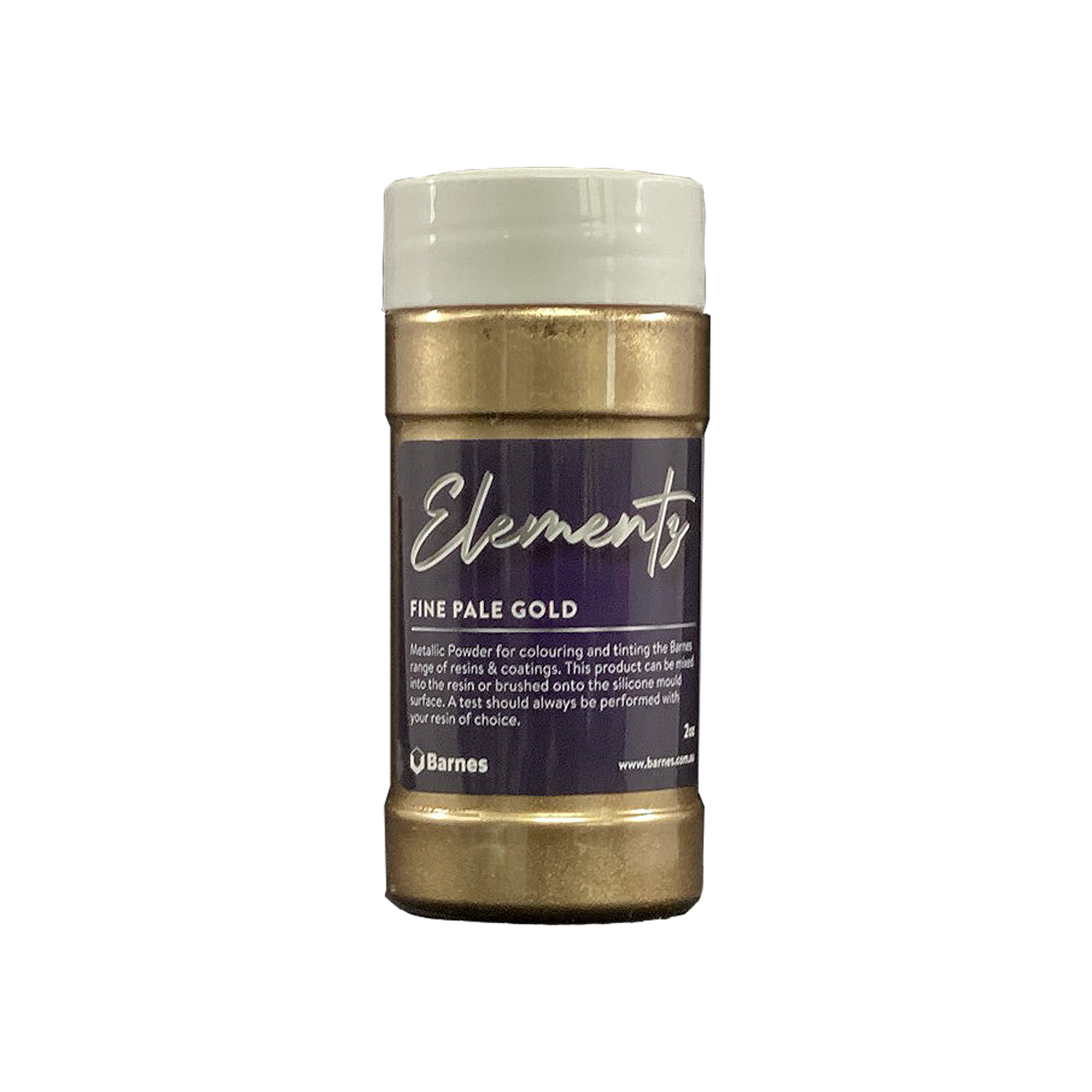 Elements Metallic Powder Pigment 2oz Fine Pale Gold