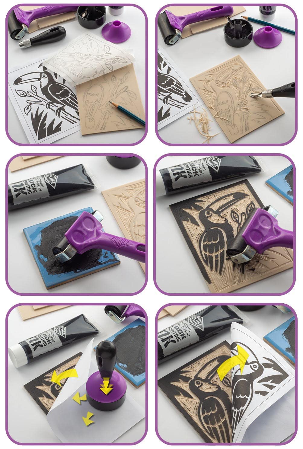 Essdee Block Printing Kit - Essentials - Essdee